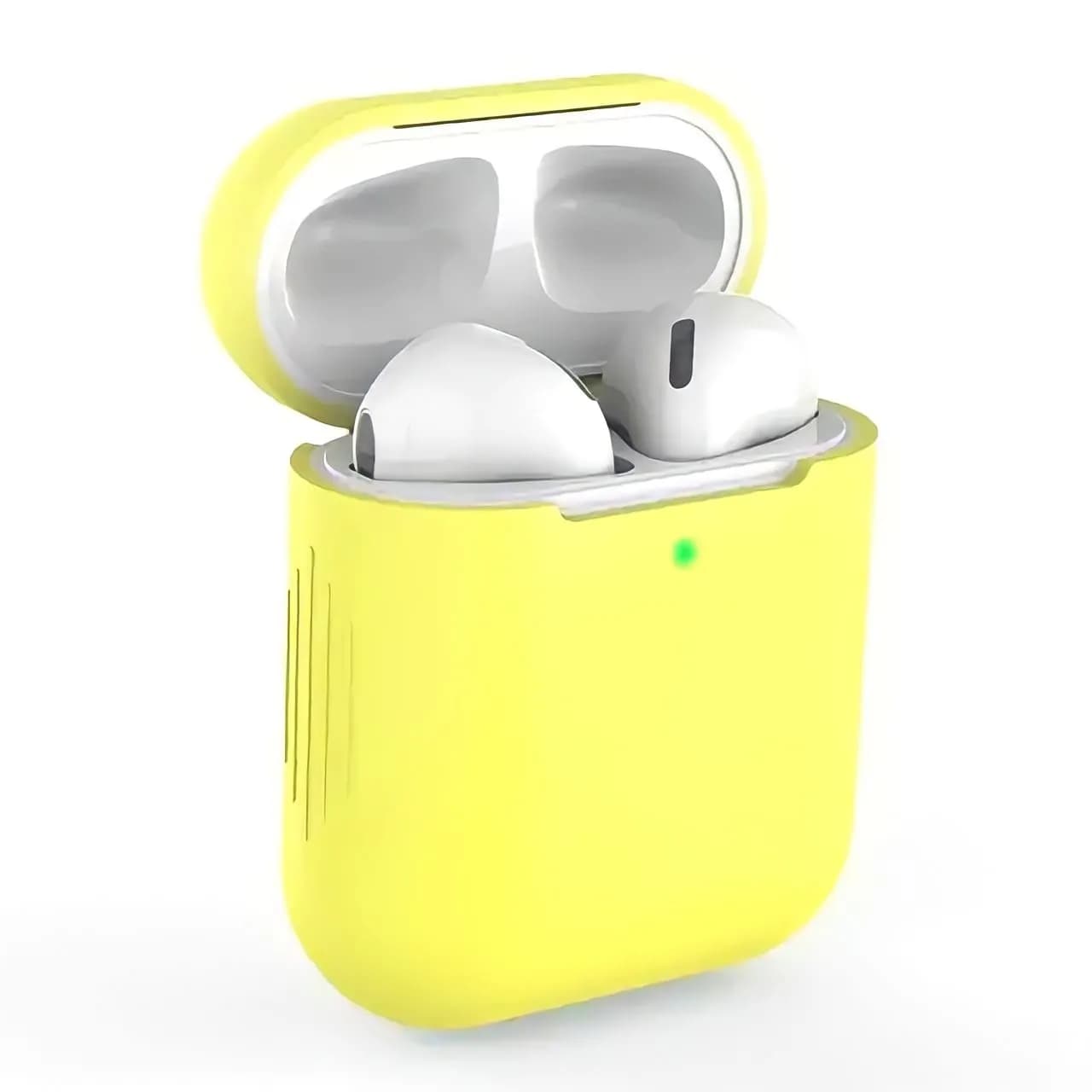 Силіконовий чохол для навушників pods 2 (Жовтий)