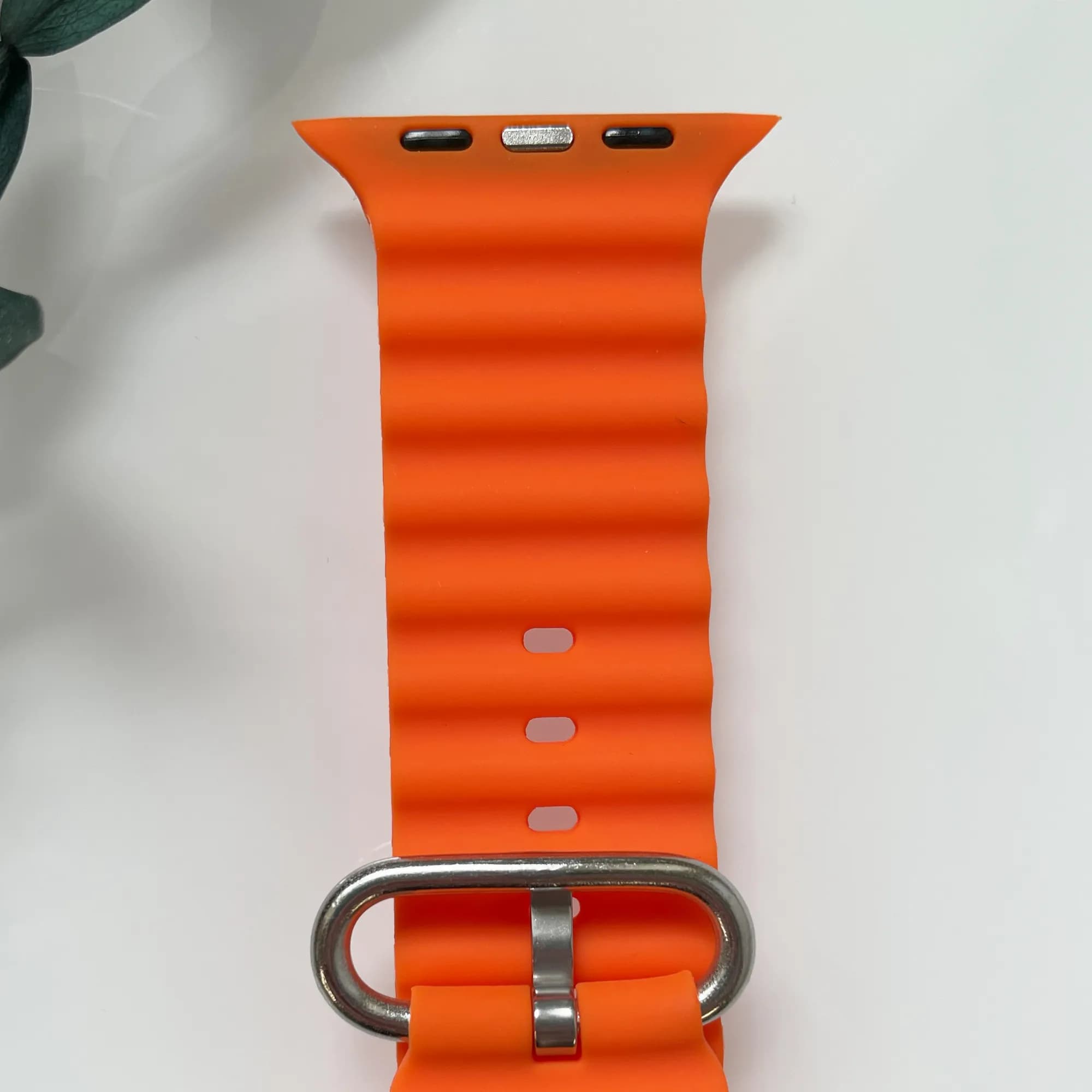 Силіконовий ремінець для Smart Watch Ocean Band 42/44/45/49 (Помаранчевий)