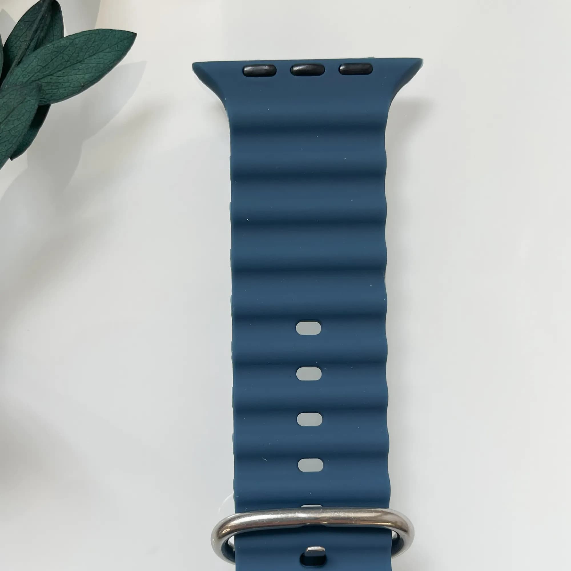 Силіконовий ремінець для Smart Watch Ocean Band 42/44/45/49 (Темно-синій)