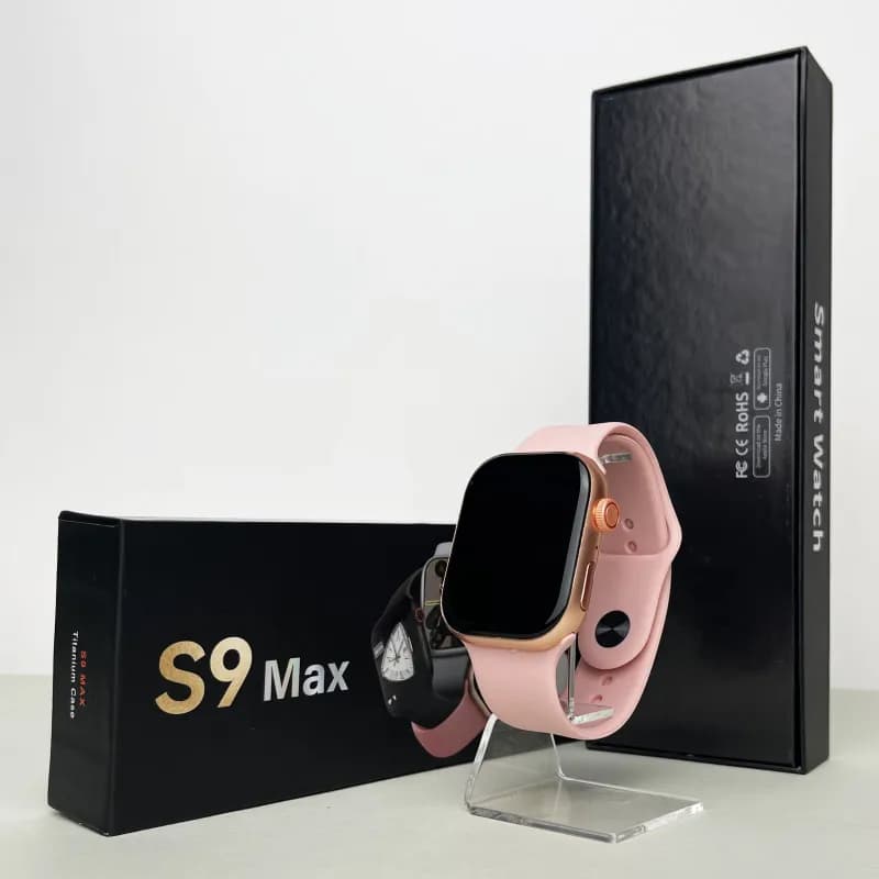 Розумний годинник Smart S9 Max (Рожевий) - зображення 1