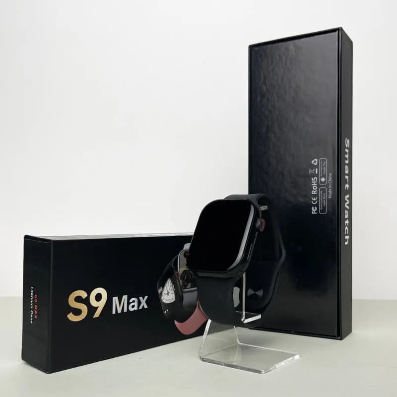 Розумний годинник Smart S9 Max (Чорний)