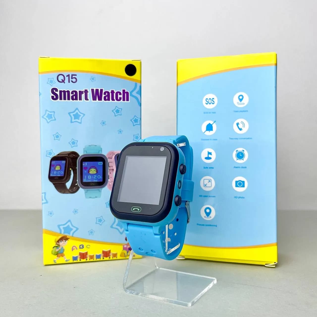 Дитячий годинник Smart Q15 (Блакитний)