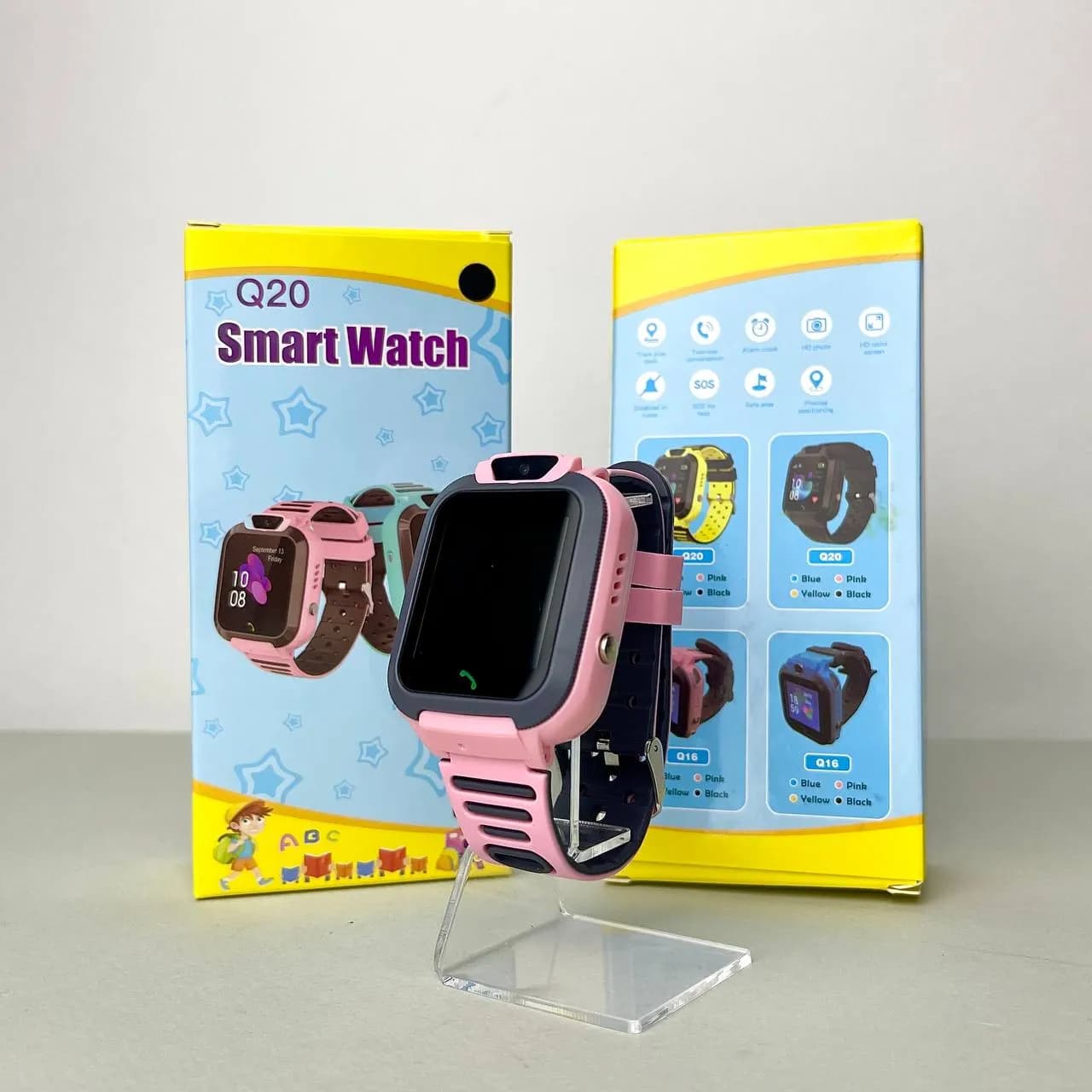Дитячий годинник Smart Q20 (Рожевий) - зображення 1