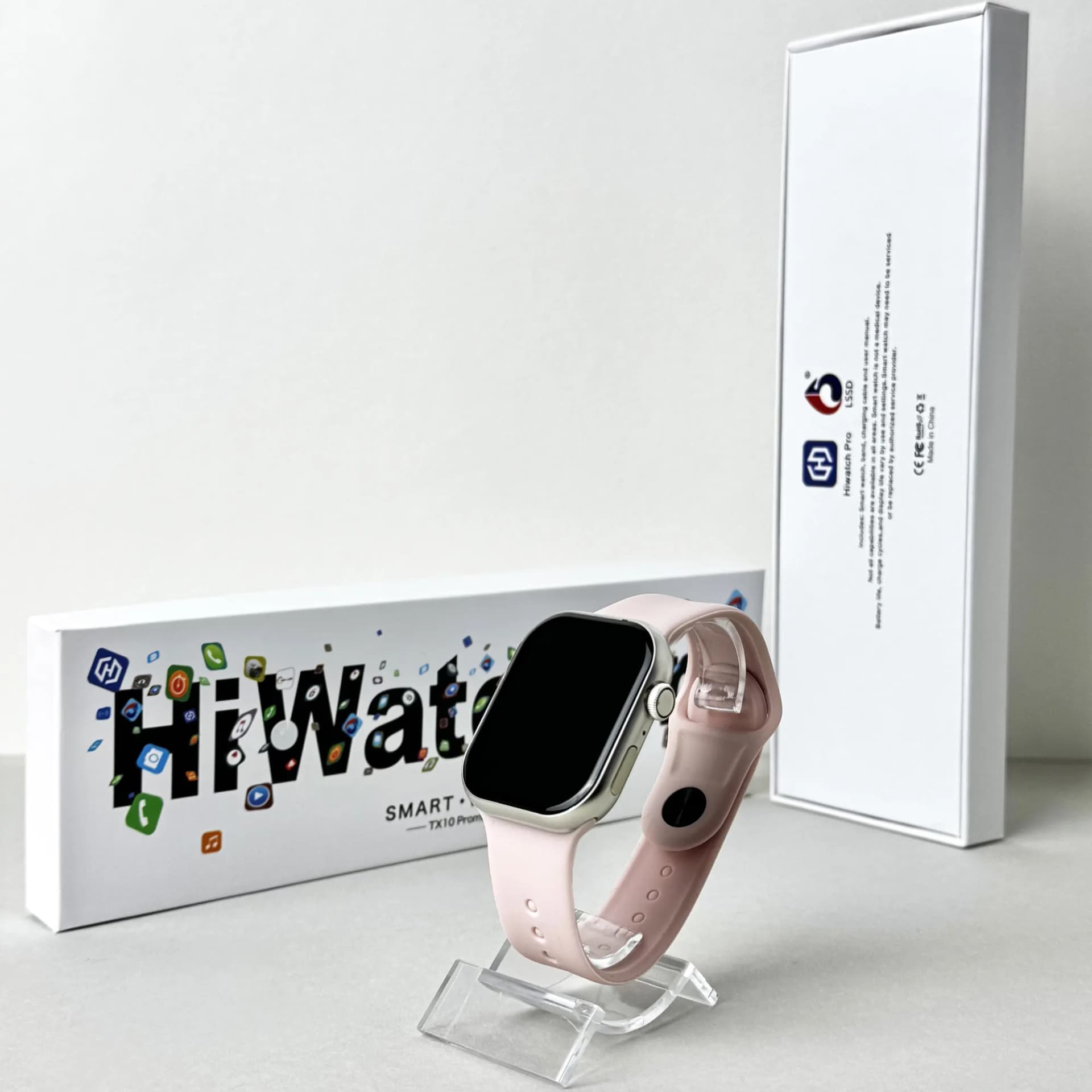 Розумний годинник Smart TX10 Pro Max (Рожевий) UA - зображення 1