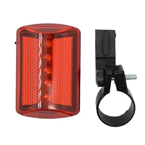 Велоліхтар STOP (red) 5LED BSK-2279 на батарейках - зображення 1