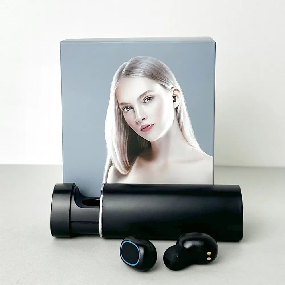 Бездротові навушники N21 series, EarBuds, Smart Case (Чорний) - зображення 1