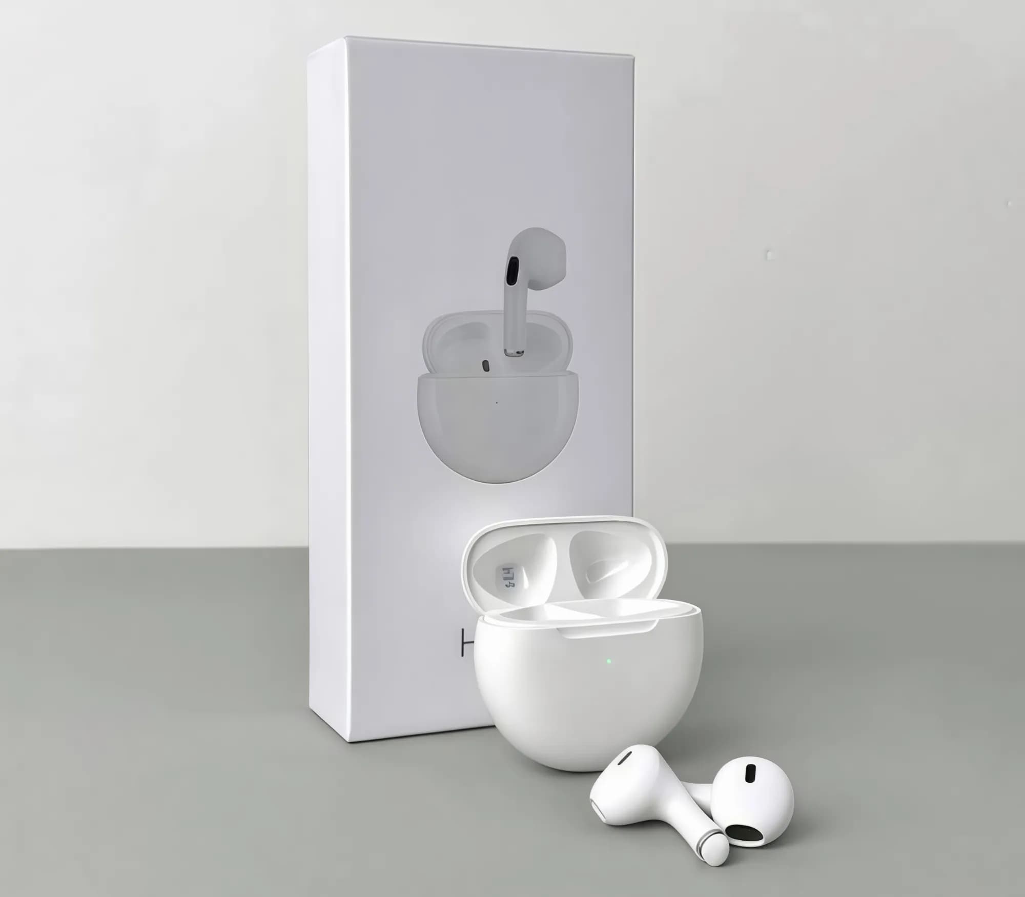 Бездротові навушники Pro 6 series, EarBuds (Білий)