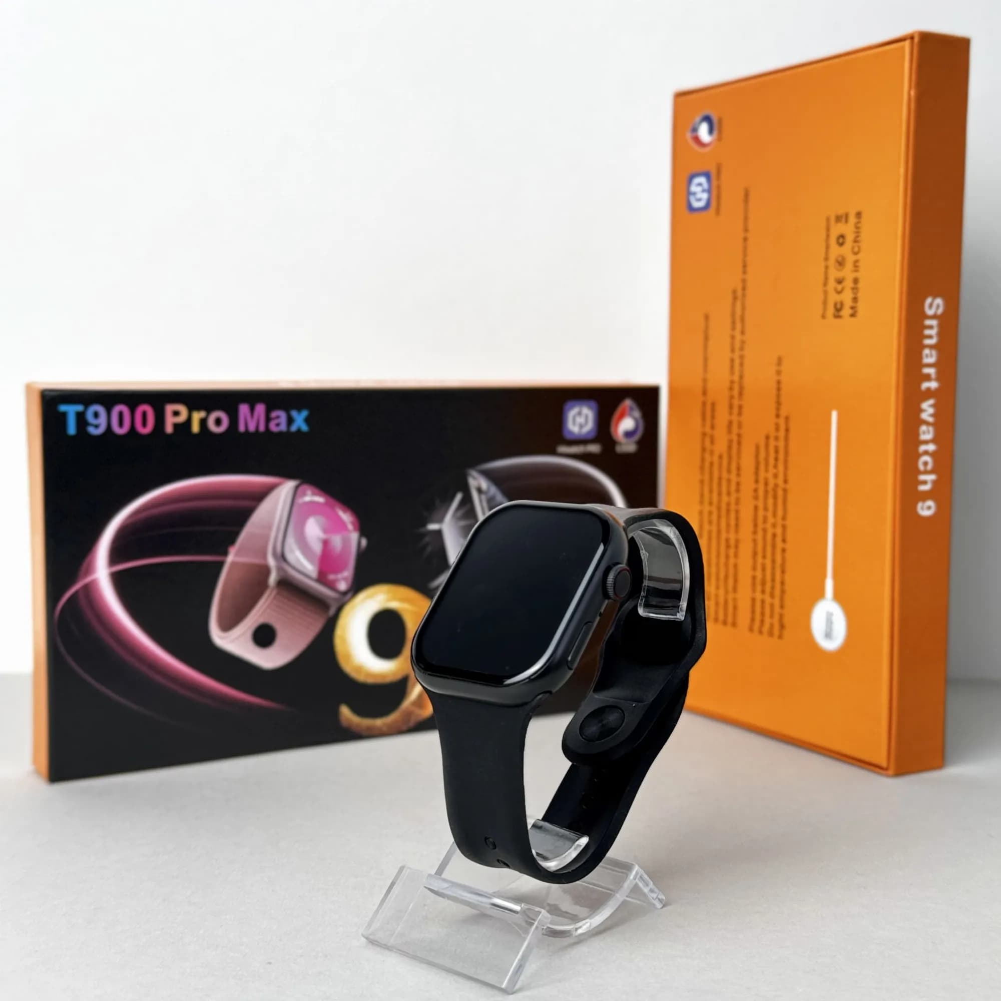 Розумний годинник Smart T900 Pro Max (Чорний) UA