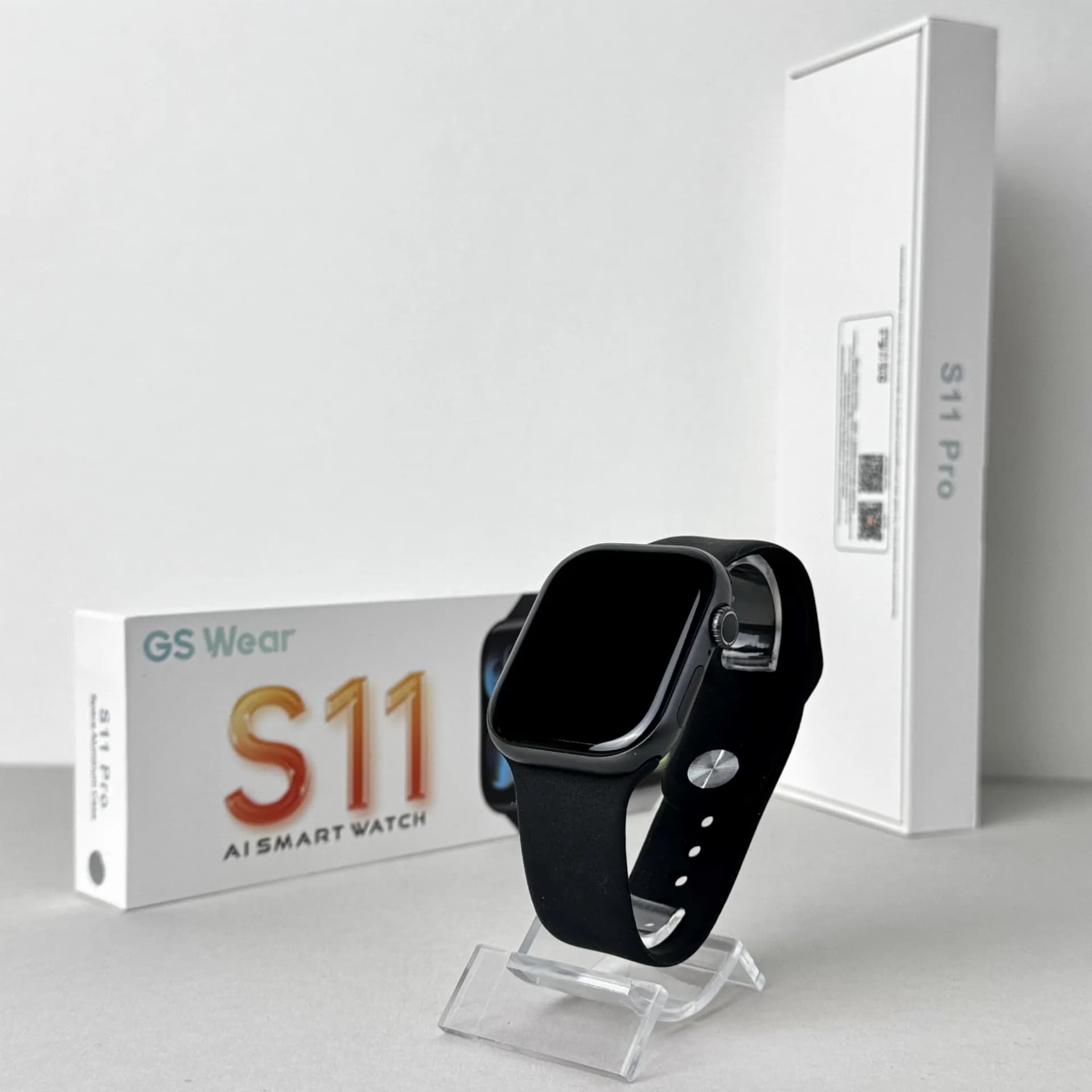 Розумний годинник Smart S11 Pro 46mm Series 11 Black - зображення 1