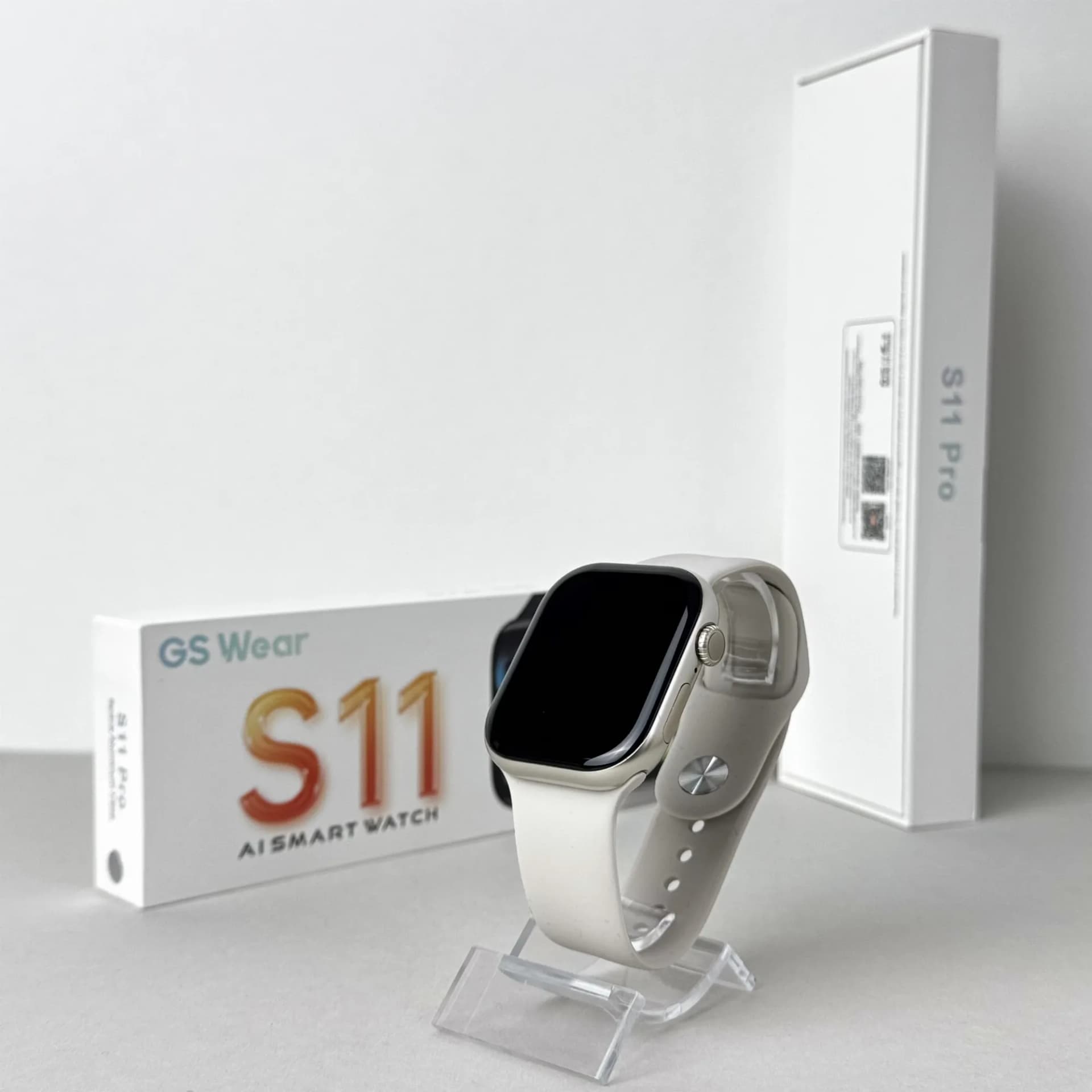 Розумний годинник Smart S11 Pro 46mm Series 11 Beige - зображення 1