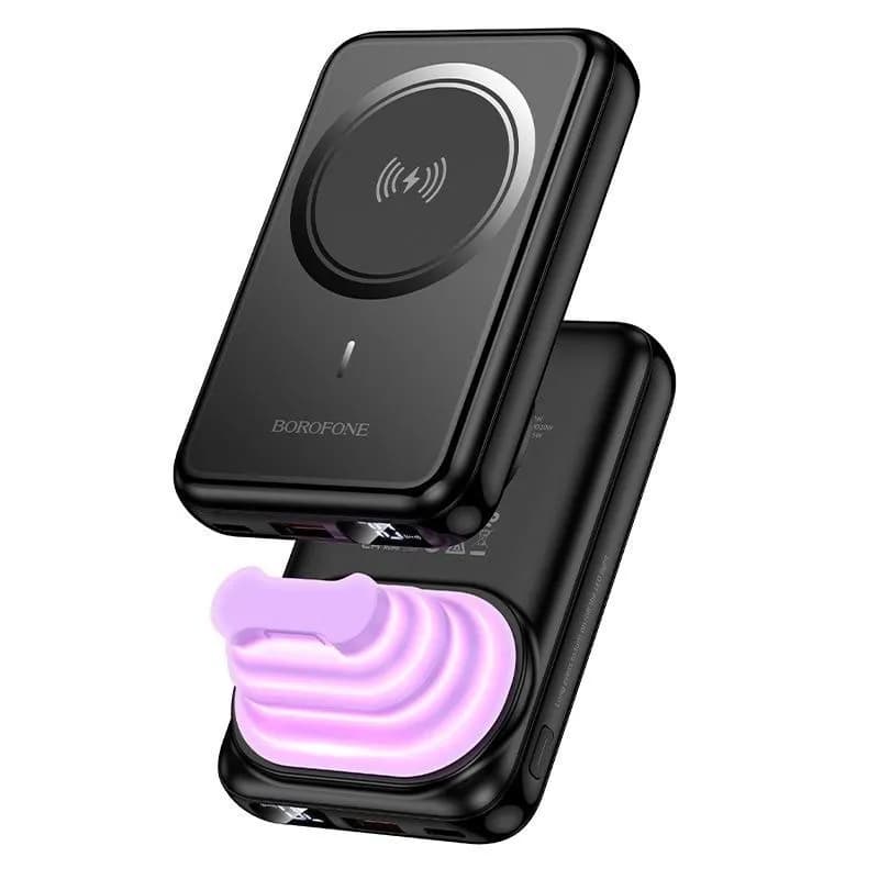 Power Bank Borofone BJ83 Magnetic 22.5W (10000mAh) Чорний - зображення 1