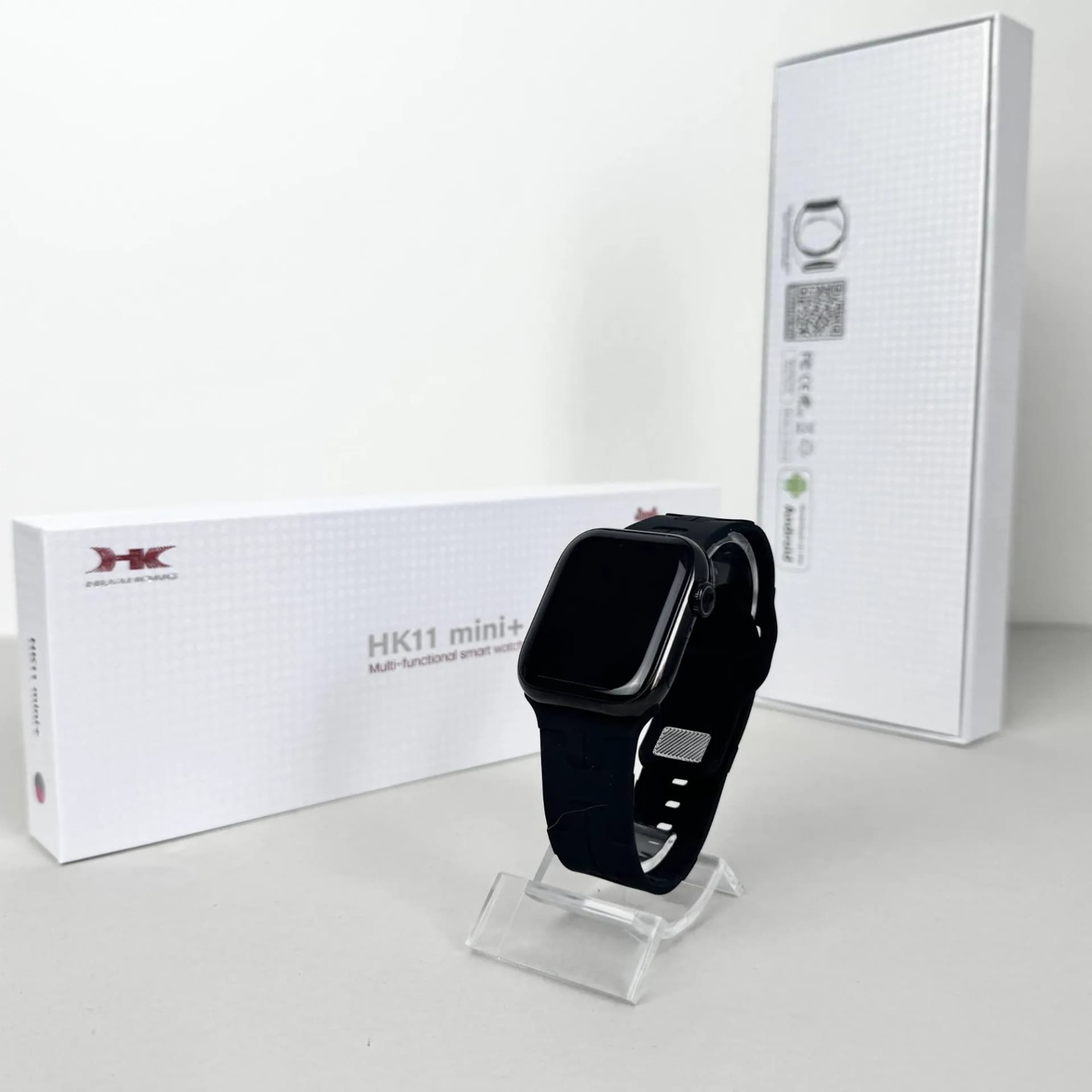 Розумний годинник Smart HK11 Mini+ 42mm Series 11 Black - зображення 1