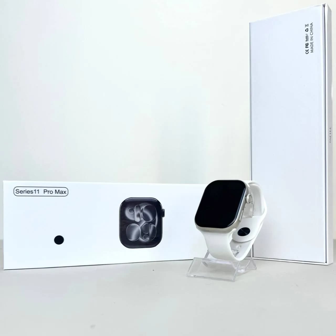 Розумний годинник Smart T11 Pro Max (Білий) UA - зображення 1