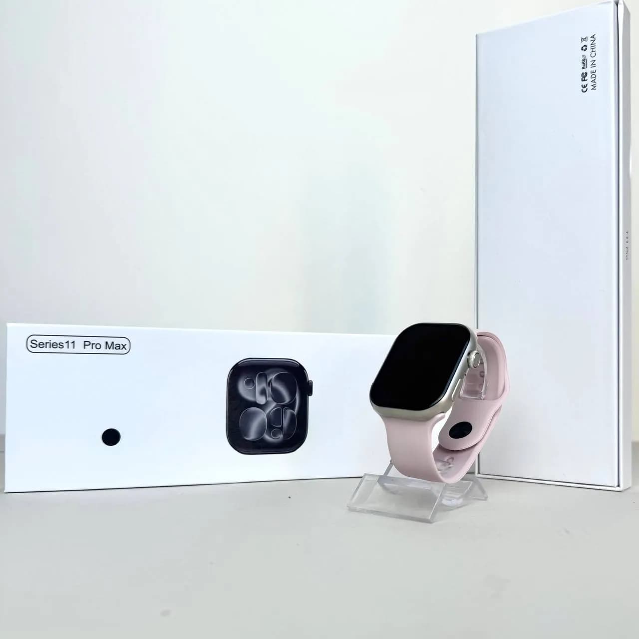 Розумний годинник Smart T11 Pro Max (Рожевий) UA - зображення 1