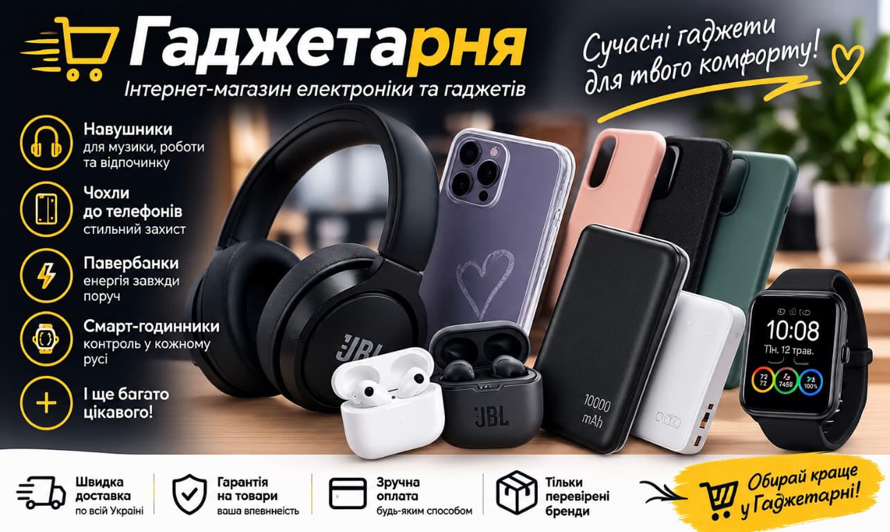 Гаджетарня — Акційний банер